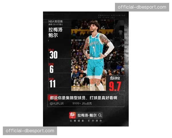 黄蜂客场挑战步行者，拉梅洛·鲍尔状态正佳被看好取胜